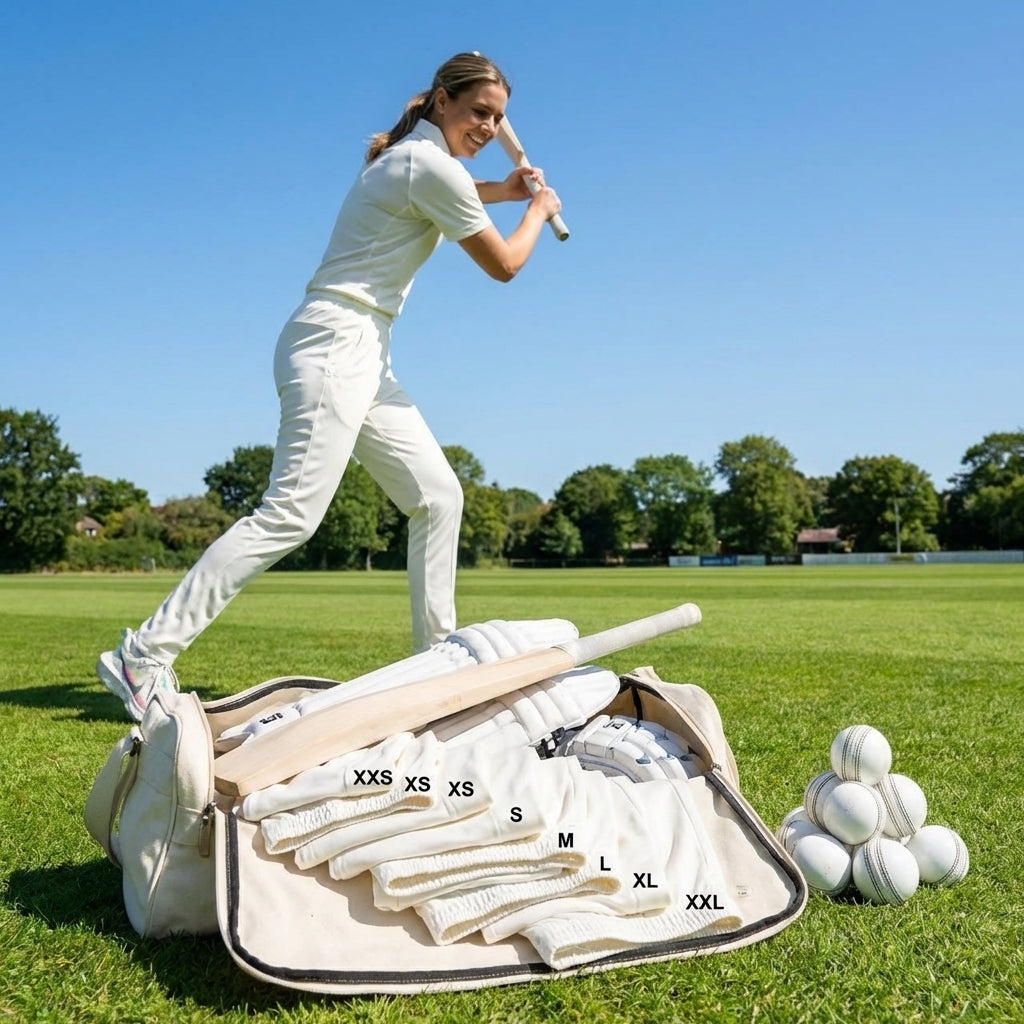 Women’s Cricket Trousers in white, ideal for matchday comfort