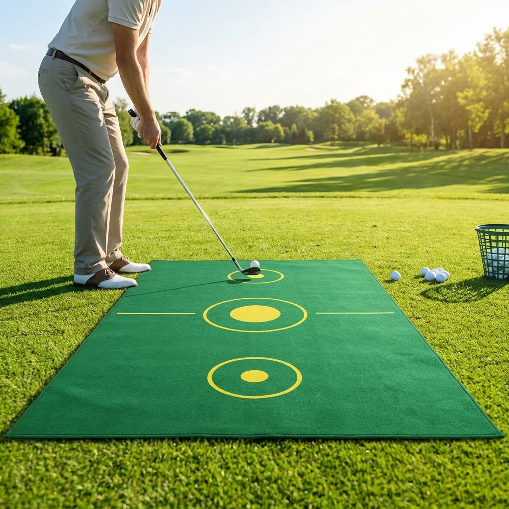 Golf Chipping Game with target mat and balls