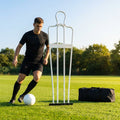 Football training mannequins made from shatterproof PVC, 6ft tall