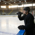 Ice hockey water bottle, 750ml BPA-free plastic