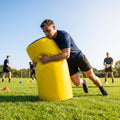 Yellow AFL tackle bag with 600GSM PVC for training