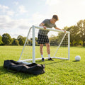 Aluminium Folding Football Goal in various sizes and colours, ideal for training and matches