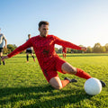 Men’s Long Sleeve Football Shirt featuring geometric design