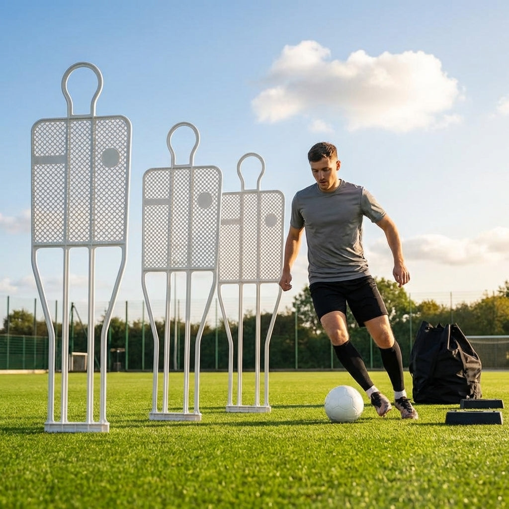 6ft football mannequin made from premium nylon, used for training - product detail