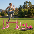 Agility Training Cone Hurdle Set – Fluorescent – UV Treated PVC – Indoor/Outdoor image 9