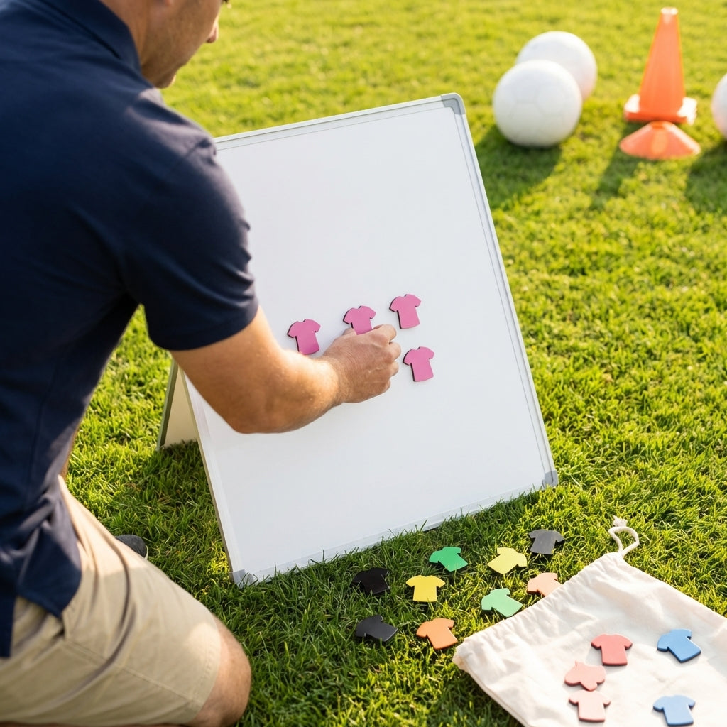 Coaching Magnets – 4x4cm – Premium ABS Plastic – Clubs & Schools