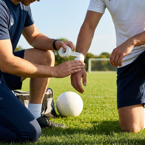 Zinc Oxide Sports Tape – Multiple Sizes/Colours – Cotton with Strong Adhesive – Athletic Support
