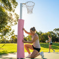 Netball Post Protector Padding – Black/White/Pink/Blue – Impact Resistant Foam – Indoor & Outdoor Use