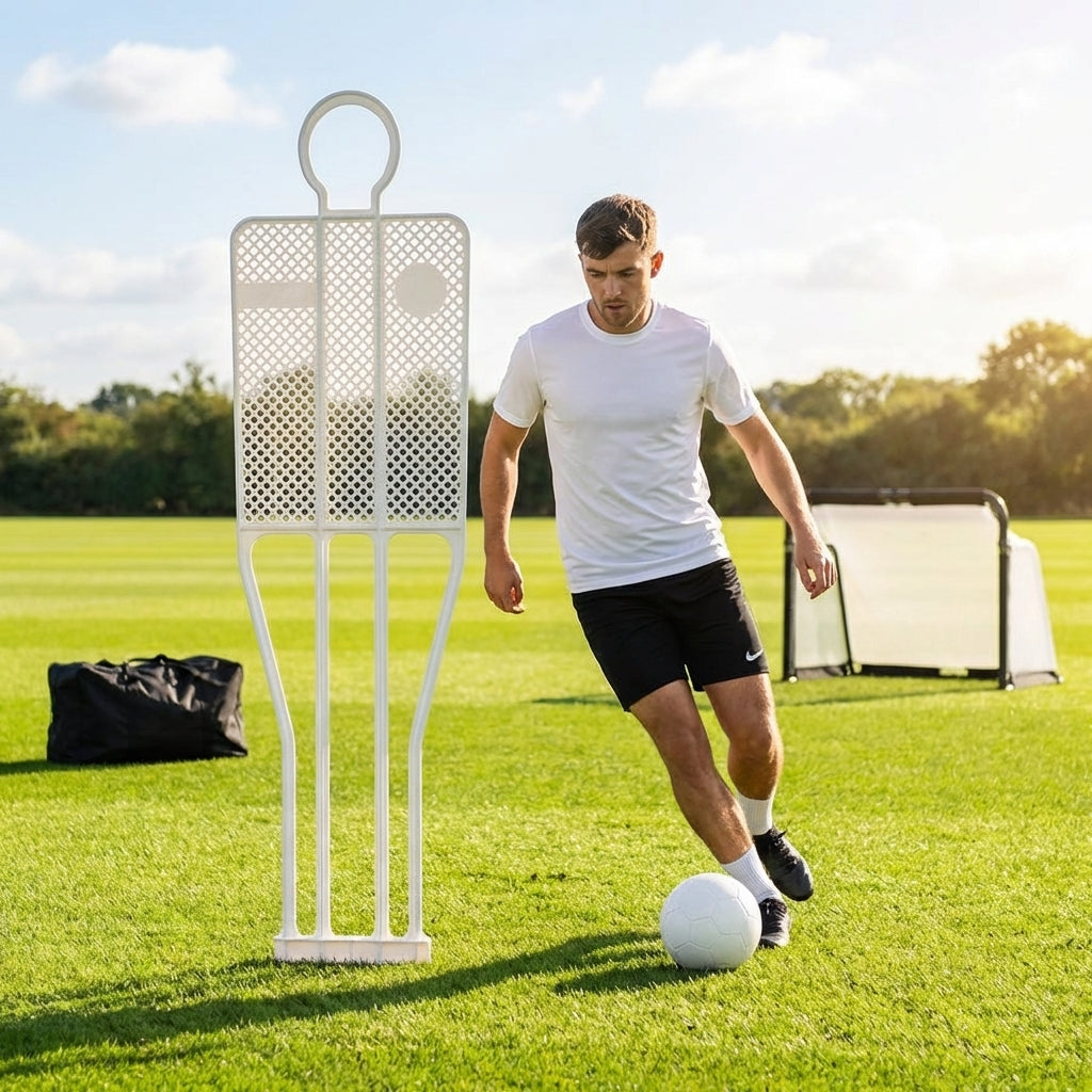 6ft football mannequin made from premium nylon, used for training - product detail