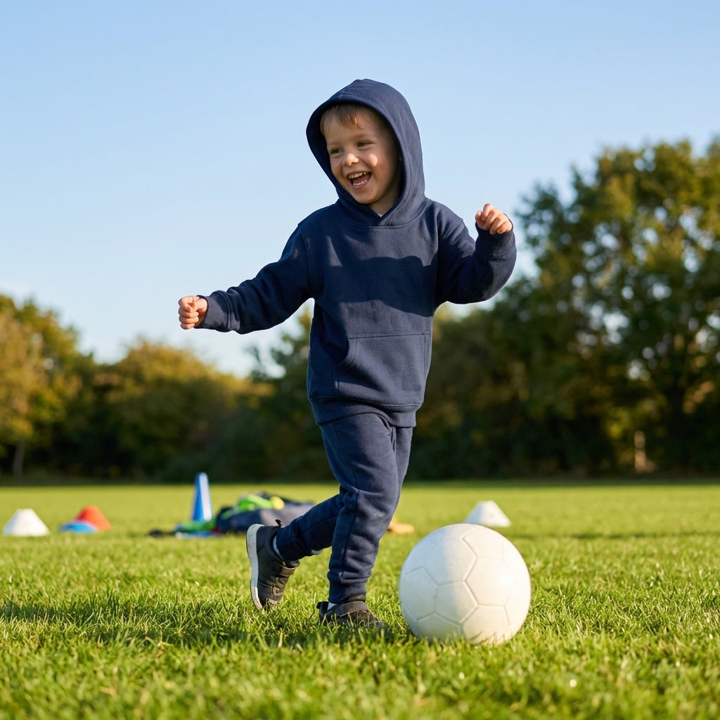Kids' Hoodie in various colours, suitable for ages 5-14