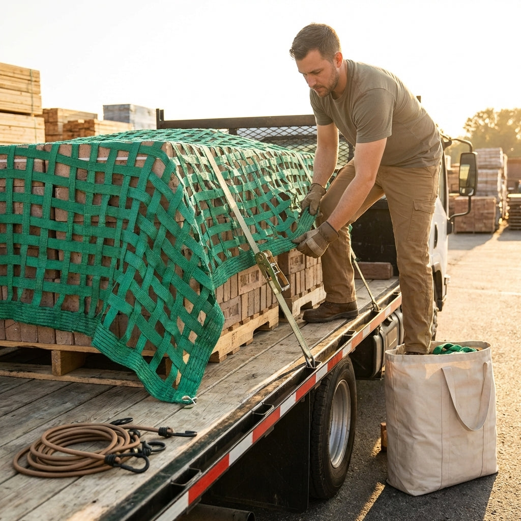 Brick netting for industrial use, available in various sizes