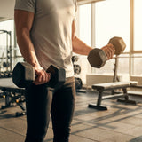 Neoprene dumbbells with non-slip coating for home and gym use