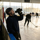 Ice hockey water bottle, 750ml BPA-free plastic
