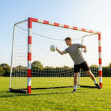 Replacement goal nets made from 5-ply knotless polyester in various sizes