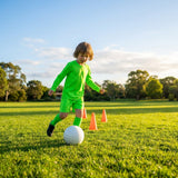 Kids' Long Sleeve Football Kit with Geometric Design