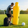 Inflatable goalkeeper mannequin for football training