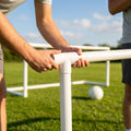 Replacement corners and connectors for football goals