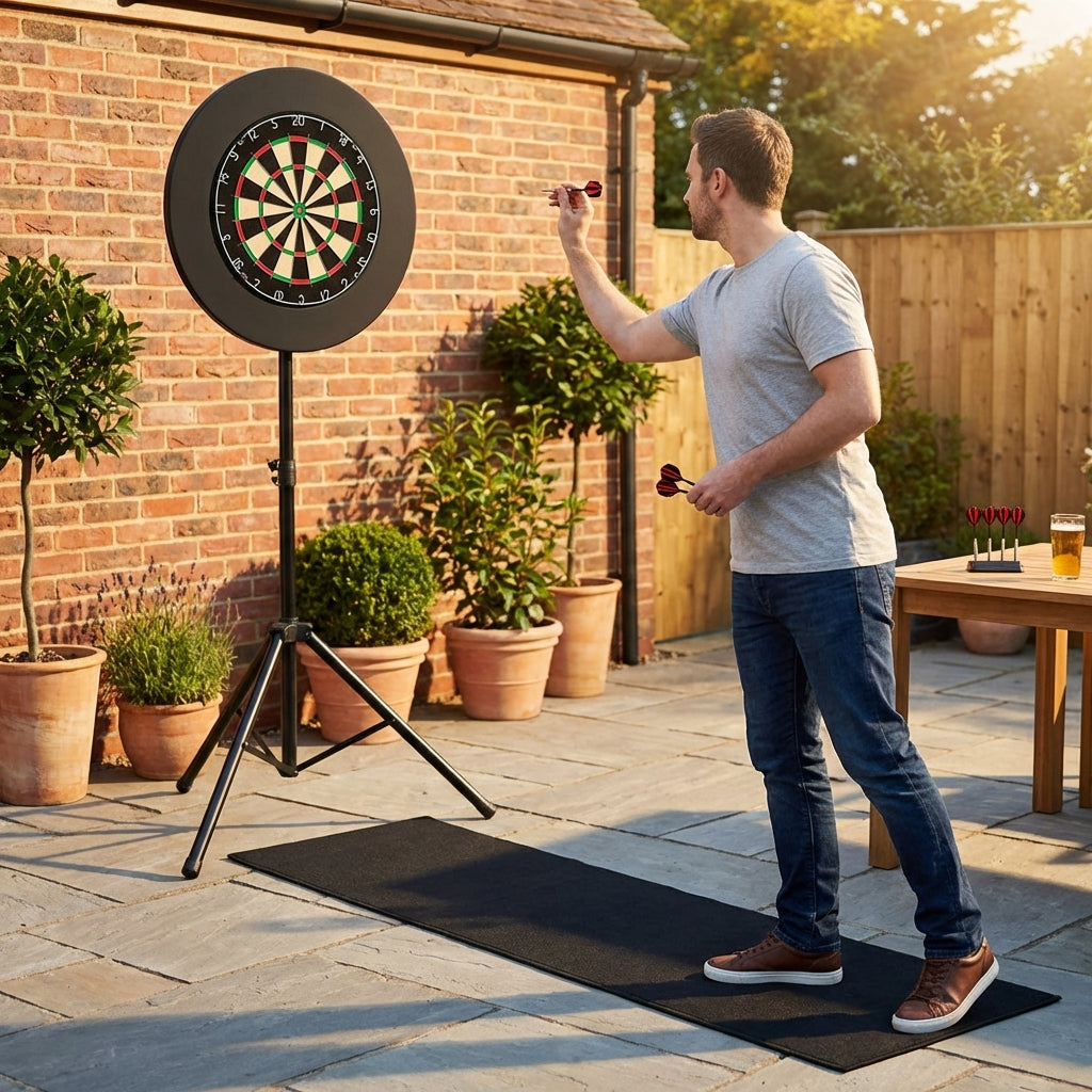 Professional darts bundle with dartboard and accessories
