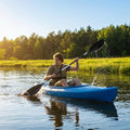 Adjustable aluminium kayak paddles for water sports