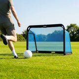 Football goal net in multiple sizes and colours for clubs and gardens