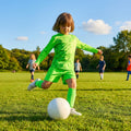 Kids' Long Sleeve Football Kit with Geometric Design