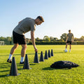 Training cones for sports practice, durable 12-inch cones