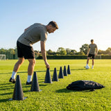 Training cones for sports practice, durable 12-inch cones