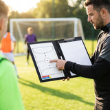 A4 Sport Coaching Folder – PVC – Weatherproof Tactics Board – Indoor/Outdoor