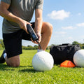 Electric ball pump with LED display for sports equipment
