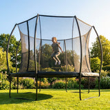 Replacement trampoline safety nets, black mesh for outdoor use