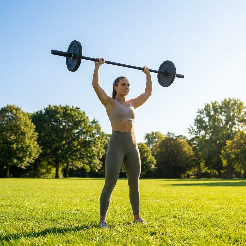 Rubber Barbell Weights with cast iron core for gym and home use