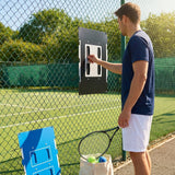 Portable tennis scoreboard with UV stabilised materials, available in 3 sizes and colours