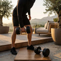 Urethane dumbbells with steel core, ideal for gyms