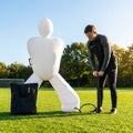 Inflatable goalkeeper mannequin for football training
