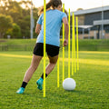 Slalom training poles in vibrant colours for agility training