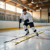 Ice Hockey Training Ladder with adjustable flat rungs