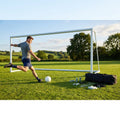 21x7ft football goal with steel frame for schools and parks