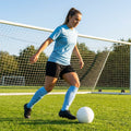 Pre-cut football socks in various sizes and colours for enhanced comfort