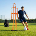 Football training mannequins made from shatterproof PVC, 6ft tall