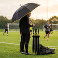 Sports umbrella with 60-inch canopy made from durable pongee fabric