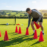 Training cones for sports and agility, durable plastic