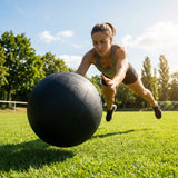 Medicine Balls of varying weights for gym and home fitness