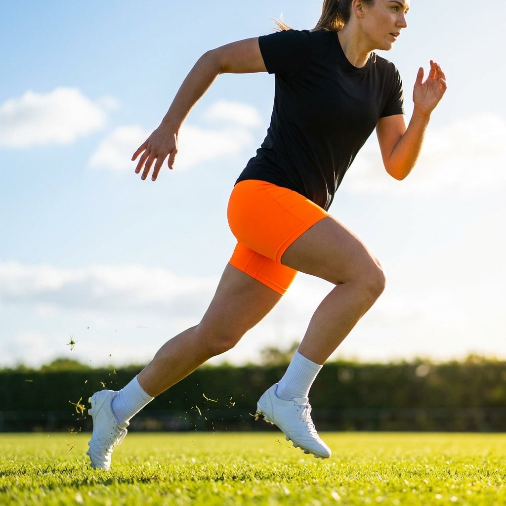 Women's base layer shorts in various sizes and colours, ideal for sports and fitness