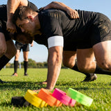 Rugby captains armband in various colours made from nylon elastic