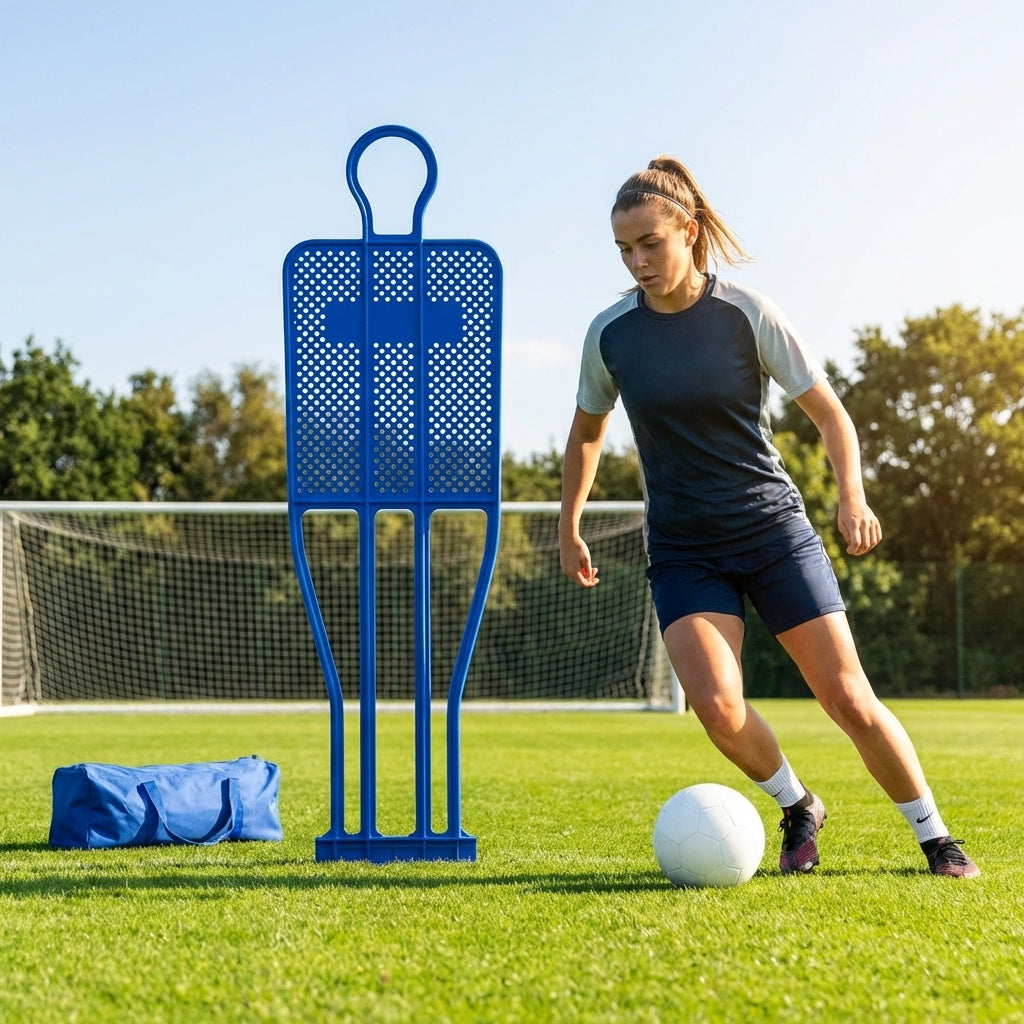 6ft football mannequin made from premium nylon, used for training - product detail