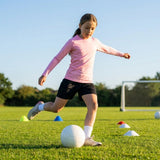 Junior girls' base layer long sleeve top in various colours