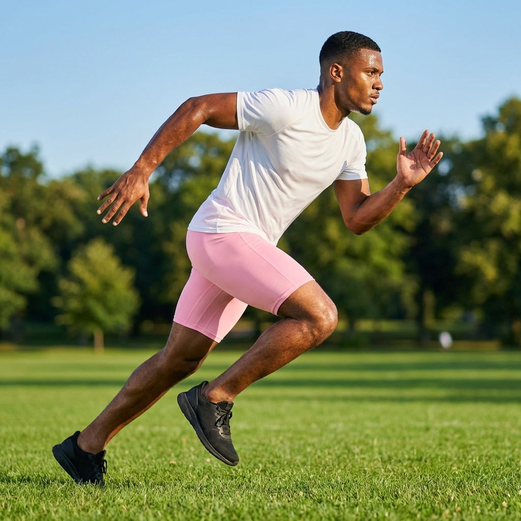 Men's base layer shorts in various colours, ideal for sportswear