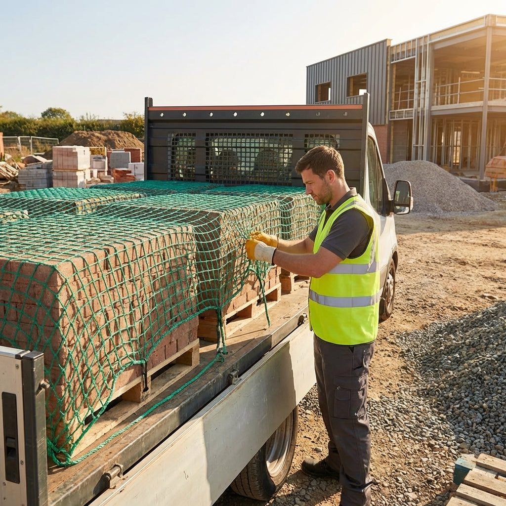 Brick netting for industrial use, available in various sizes