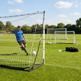 Replacement goal nets made from 5-ply knotless polyester in various sizes