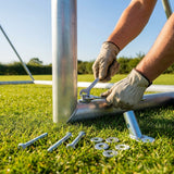 Aluminium Goal Frame Fixing Parts for Freestanding Goals